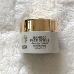 Golden Door Spa Bamboo Face Scrub - Travel NEW